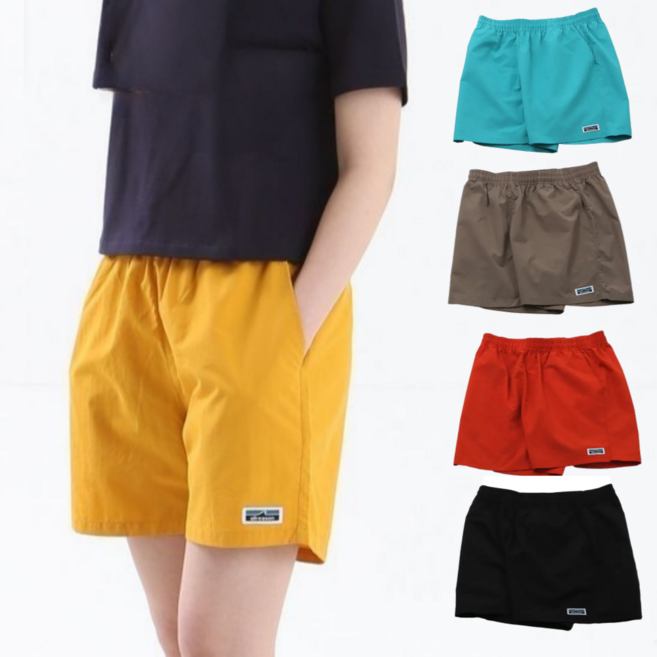올리즌 남여공용 4부 우븐 쇼츠 나일론 반바지 CH8715UG