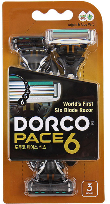 도루코 페이스6 면도기, 1세트