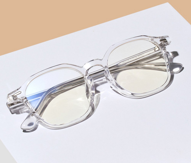 멜라크메 유니섹스 베이직 데일리 뿔테 사각 17 안경테