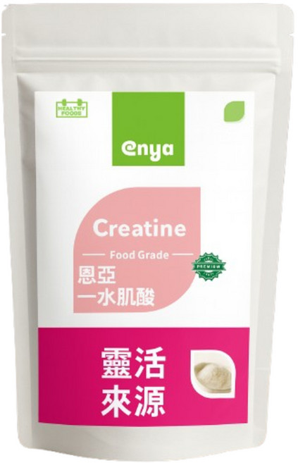 enya 恩亞 即溶型一水肌酸, 1個, 隨手撕隨身包 5g*30包/袋