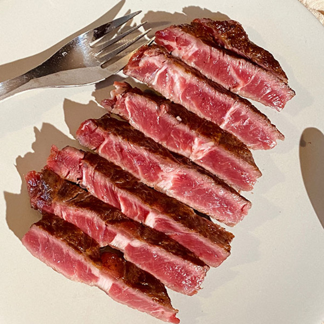 캠핑 고기 요리 수입 소고기 스테이크 숙성 구이 미국산소고기 부채살 150g 4팩, 단품