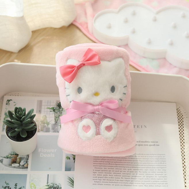 옐상 산리오 휴대용 리본 무릎 담요 4종