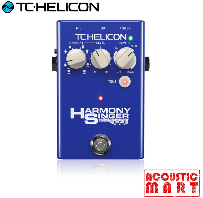 TC Helicon Harmony Singer 2 하모니싱어 2 이펙터 리버브, 1개