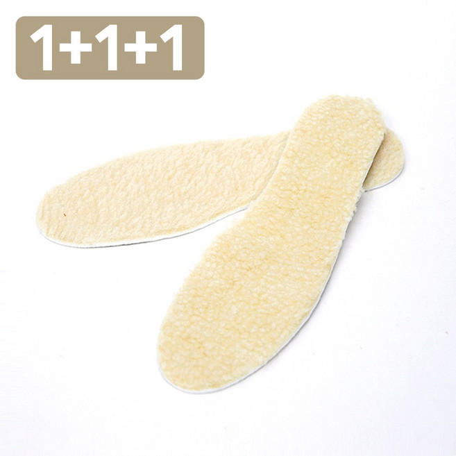 따스함과 포근함을 그대로~메모리폼 양털 깔창 겨울 방한 남성 여성 털깔창