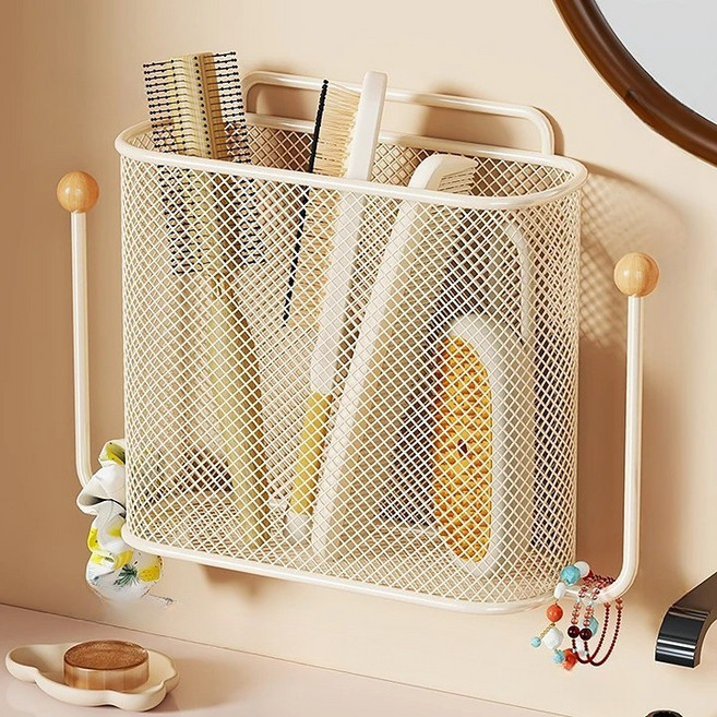담이즈 다용도 메쉬 수납선반, 1개, 화이트