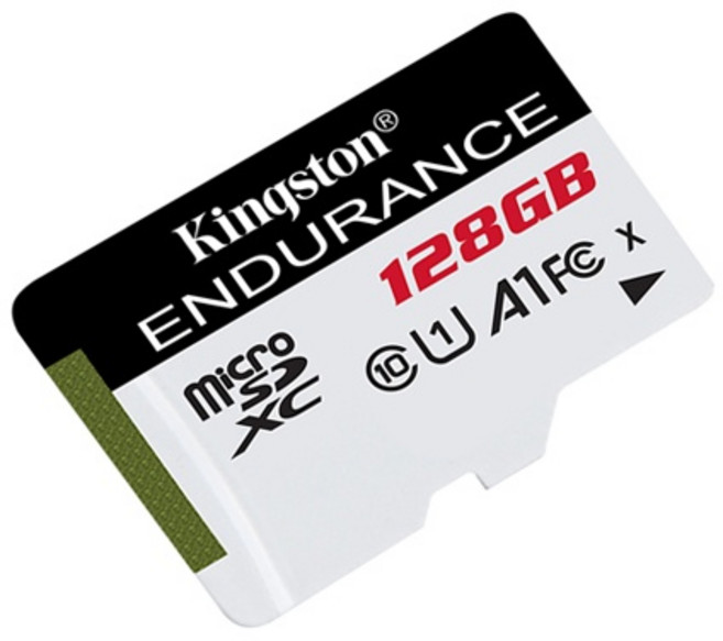 金士頓 HIGH ENDURANCE microSD A1 U1 高耐用記憶卡 行車記錄器 監視器專用, 1個, 128G, 128GB
