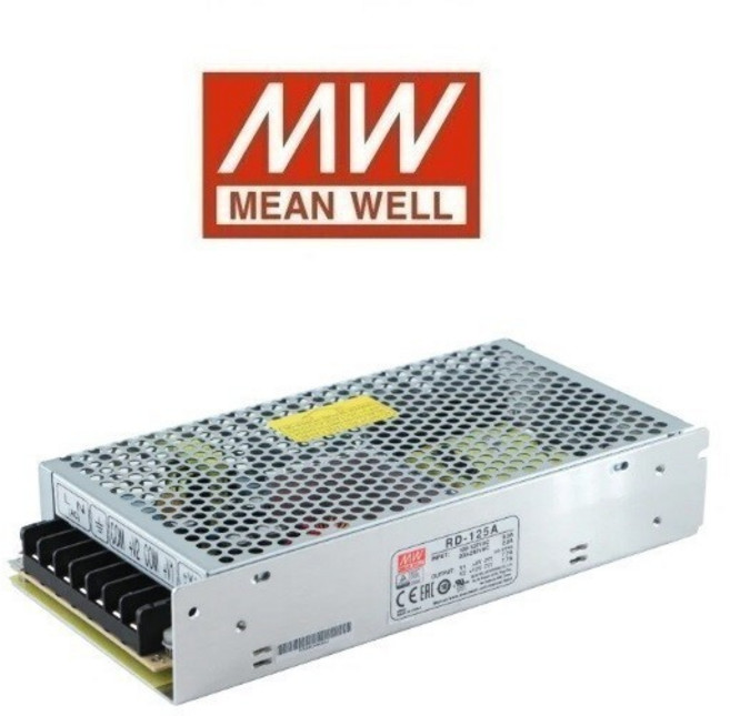 MEAN WELL 민웰 파워서플라이 RD-125A, 1개