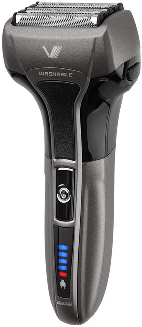 이즈미 5중날 전기면도기 아이언쉐이버 IKS-6150, 메탈그레이+블랙