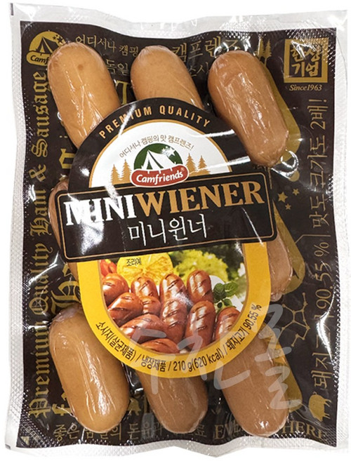 캠프렌즈 미니윈너 1box (210g), 20개, 210g