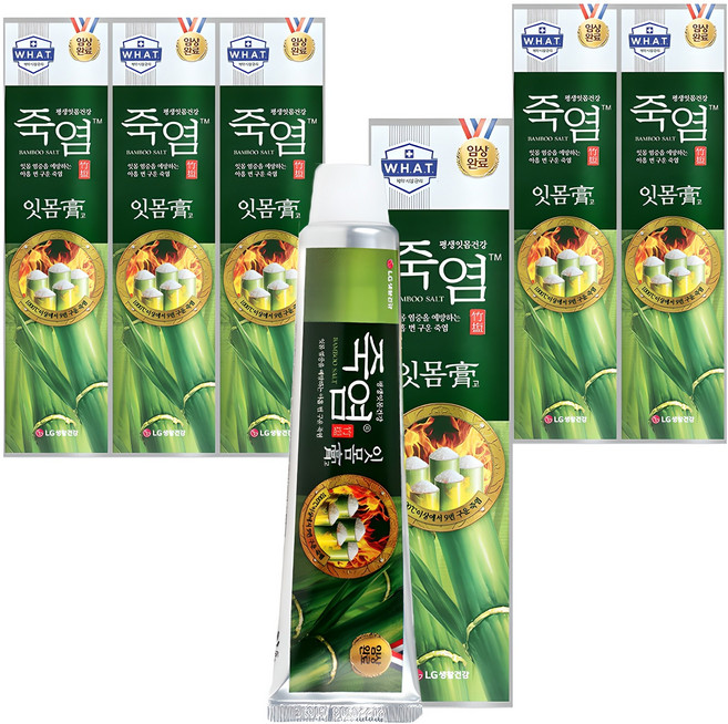 죽염 잇몸고 치약, 140g, 6개