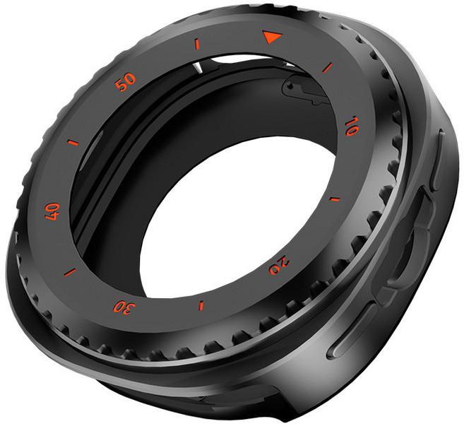 삼성 갤럭시 워치8 클래식 46mm 메탈 케이스 전체커버 충격방지 보호케이스(정밀한 가공 완벽 밀착 외부 충격 강력 흡수 일상 사용 최적), 블랙 오렌지 오일