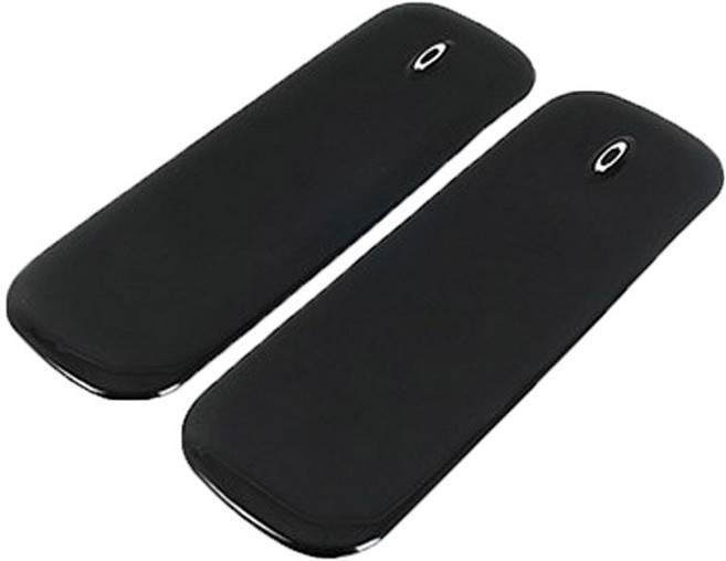 2Pcs 범퍼 보호대 가드 스트립 삼색 클립 충돌 방지 코너 Antirub 스티커, 그레이계열, 1개