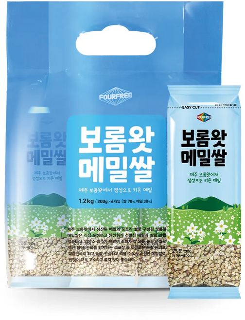 포프리 제주 보롬왓 메밀쌀, 6개