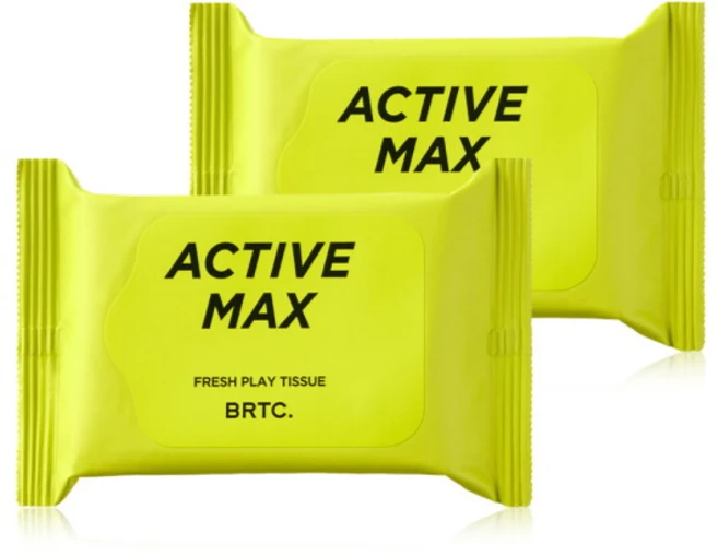[비알티씨] BRTC 액티브 맥스 프레쉬 플레이 티슈 30매 - 쿠팡
