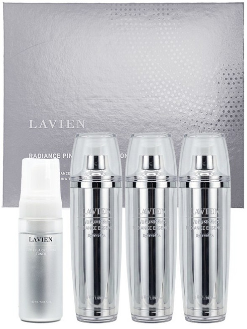 라비앙 핑크시크릿에디션 볼류마이징래디언스에센스핑크50ml3개 센텔라크리밍토너150ml1개 구성 / 1박스, 1개, 300ml