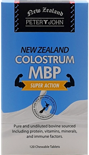 피터앤존 콜로스트럼 MBP 엠비피 초유 단백질 Colostrum MBP, 120정, 1개 - 쿠팡