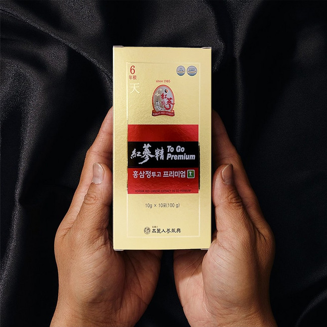 【振興高麗人蔘】高麗紅蔘精 To Go Premium 10入小盒裝, 1個