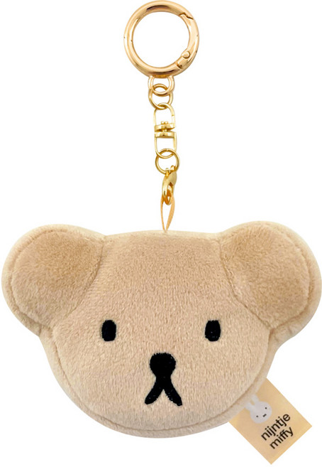 미피 보리스 스나피 곰돌이 인형 키링 2종 미피 친구 봉제 가방고리 백참 열쇠고리