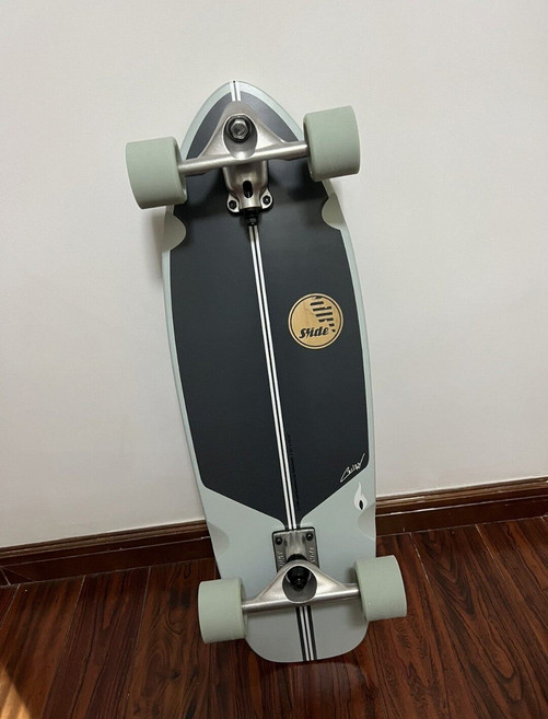 專業滑板 陸地衝浪板 初學者 成人兒童 代步刷街 大魚板 小魚板 四輪公路滑板車, 如圖所示, 1個