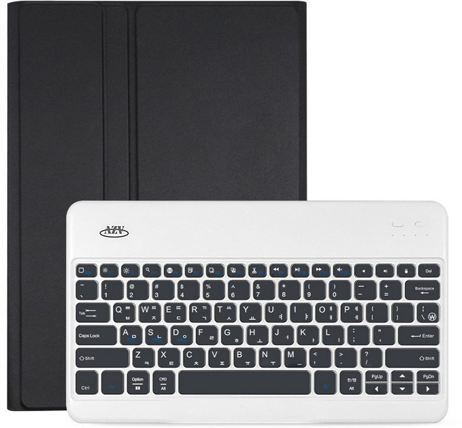 갤럭시탭 S10 울트라 14.6인치 호환 콤비 블루투스 키보드 S펜수납 케이스, 블랙, 1개