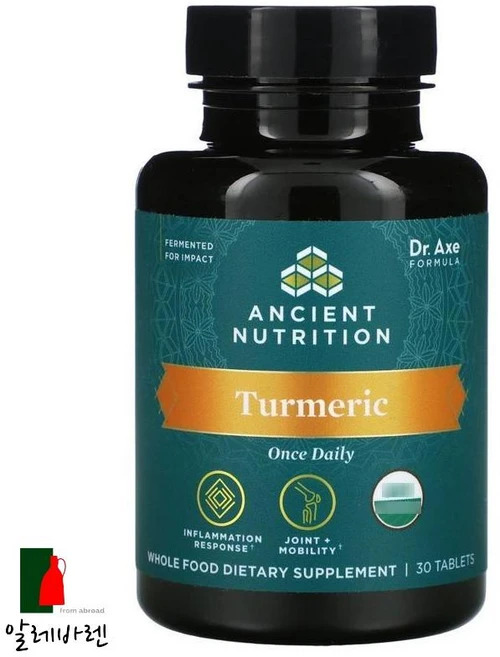 앤션트뉴트리션 강황 터메릭 30정, 1개 - 쿠팡