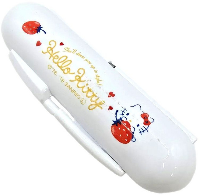 산리오 캐릭터 도장 케이스 | 막도장 보관 파우치, 1개, 헬로키티화이트