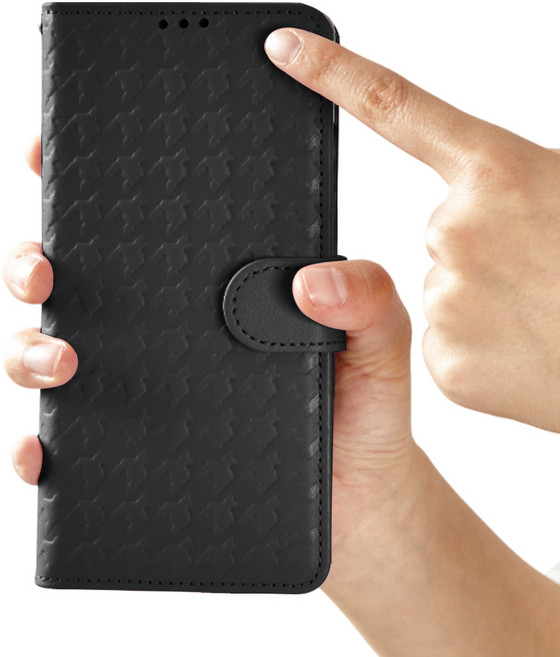 폰누리 하운드투스 소가죽 카드 수납 지갑형 다이어리형 휴대폰 케이스