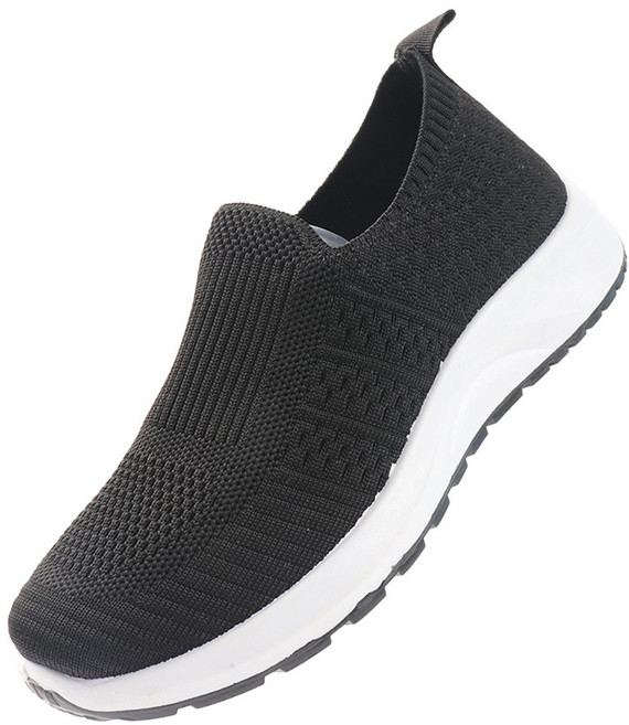 유세븐 여성용 심리스 플렉스 니트 슬립온 DM1600