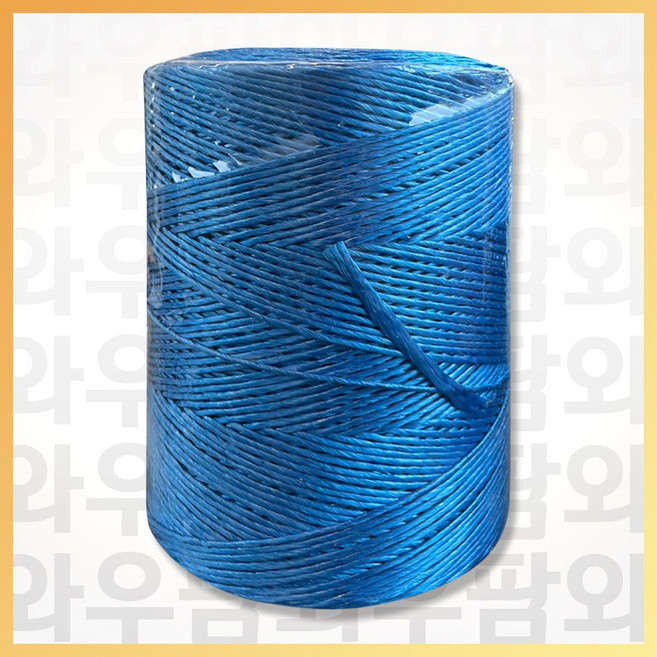 고추끈 바인더끈 유인끈 꼬임끈, 청색, 1개