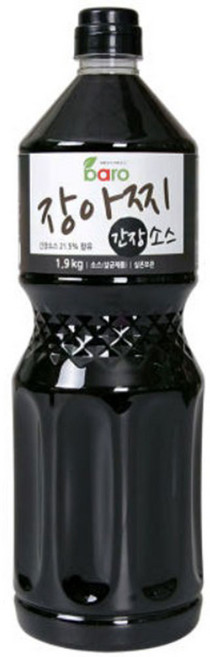바로 장아찌 간장 소스 만능 짱아치 소스, 1개, 1.9kg