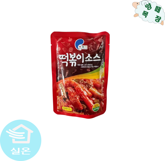 얼음골푸드 떡볶이소스, 150g, 3개