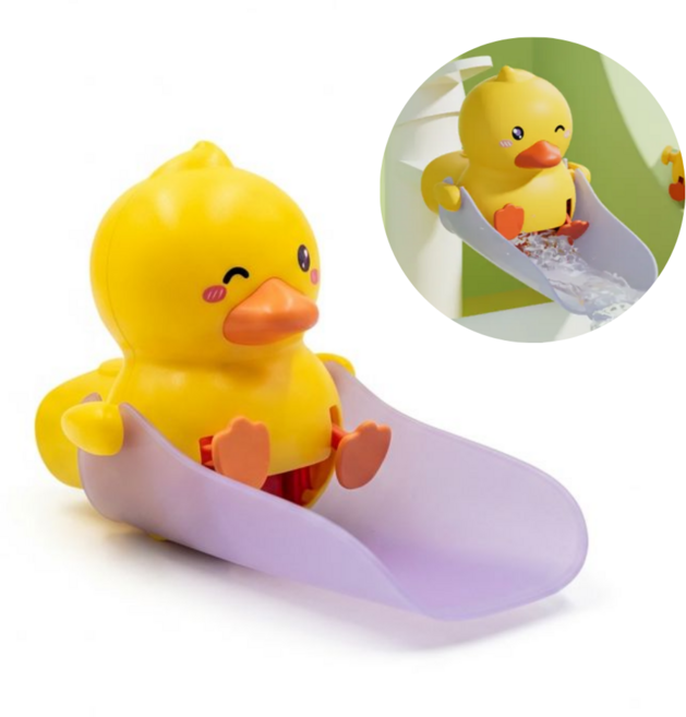 디비언트 세면대 오리 수도 꼭지 연장탭, 1개, 퍼플