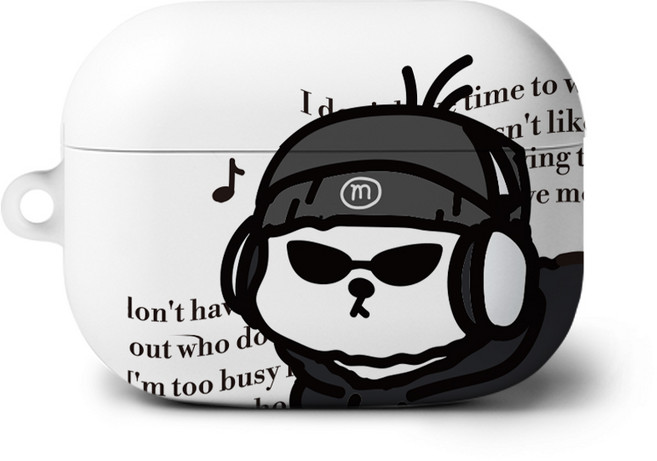 로랜텍 에어팟 프로 2 블루투스 무선 이어폰 케이스, 에어팟 프로2, 뮤직 라이프