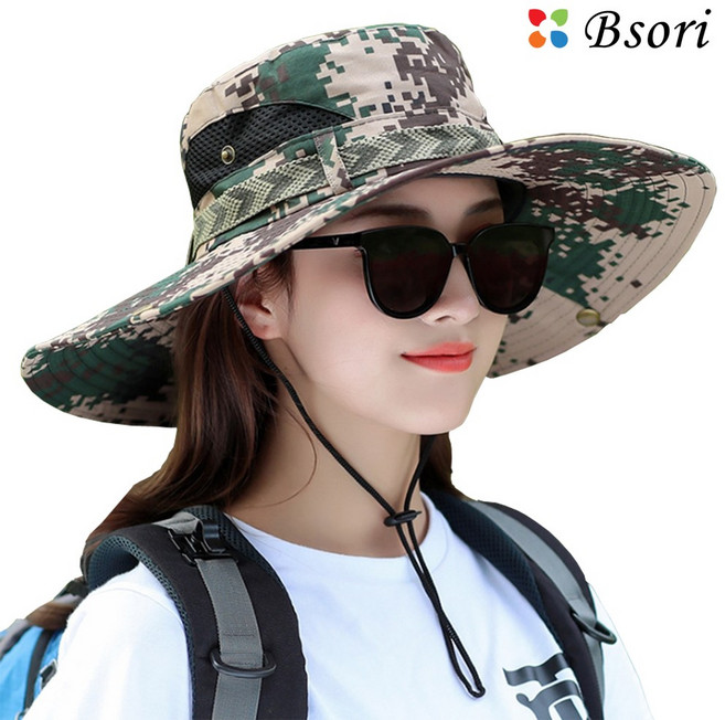클래식 사파리모자 4종_큰챙모자 등산모자