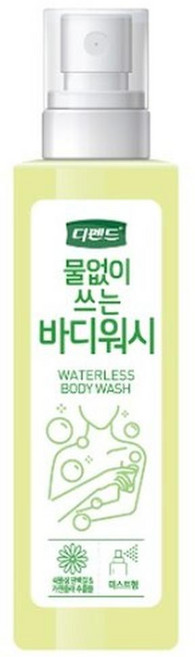 디펜드 디펜드 물없이 쓰는 바디워시, 200ml, 8개
