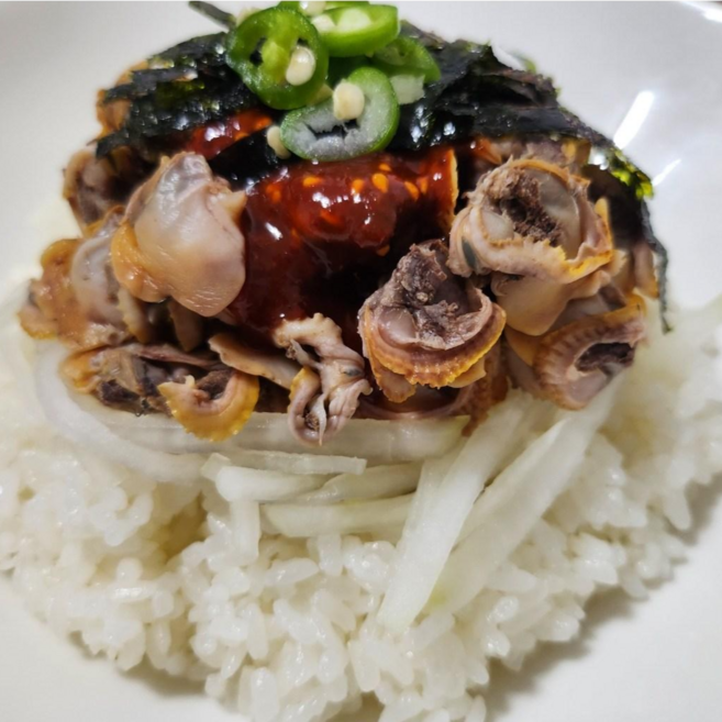 벌교새꼬막 자숙 냉동 손질 꼬막자숙, 1kg, 8개