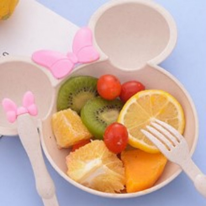 미니 유치원 어린이 식판, 핑크, 1개