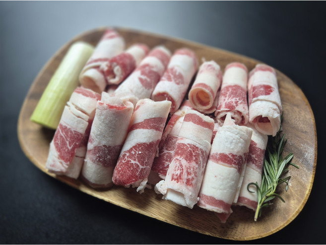 우삼겹돌돌이 대패우삼겹 냉동우삼겹, 1세트, 1kg