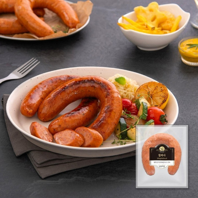 프리미엄 햇살 소세지/소시지 킬바사 200gx4팩