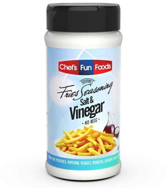 Gourmet Fries Seasonings 솔트 앤 비네거 340g 미국직구, 1개