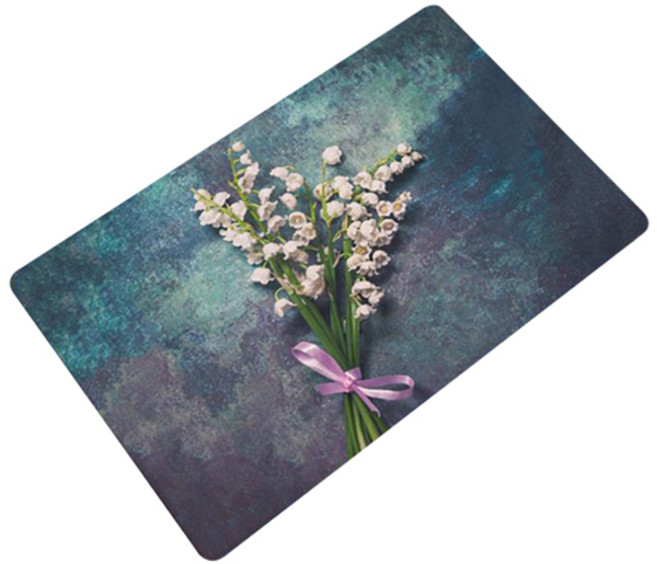 더자카 퀸플라워 발매트, Y394ZHCF079