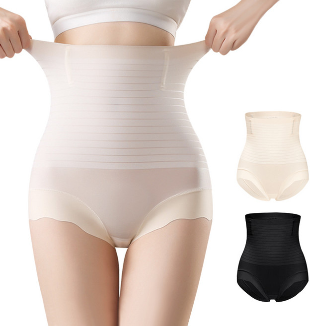 허블리 여성 최강 뱃살 보정 속옷 팬티 똥배 체형커버 2종세트
