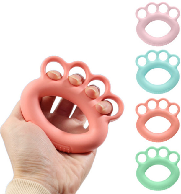 도나토르 손걸이 실리콘 악력기 분지형, 1개, 핑크