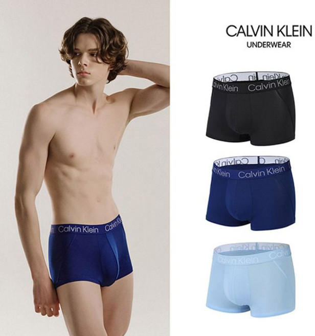 캘빈클라인 남성 드로즈 B팩 3종