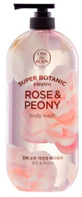 온더바디 수퍼보타닉 바디워시 로즈 앤 피오니향, 8개