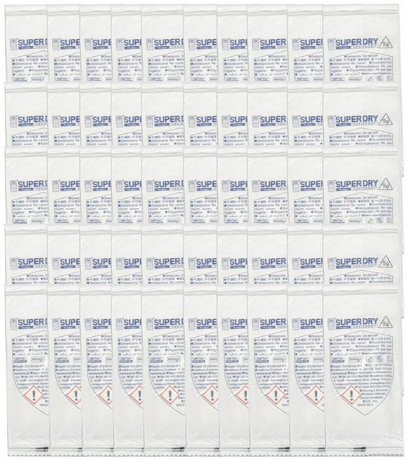 SUPER DRY 슈퍼드라이 300% 흡수하는 제습제 V300 5g 50개