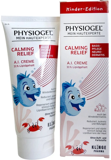 피지오겔 Physiogel 카밍 릴리프 AI 바디크림 키즈에디션, 1개, 100ml - 쿠팡