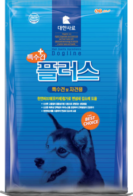 대한사료 특수견 플러스 15kg, 1개