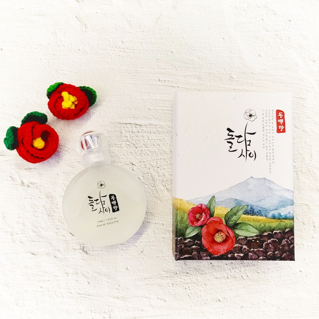 제주 향수 동백꽃 동백향, 1개, 50ml