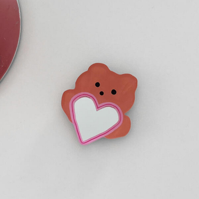 [미러 스마트톡] pink heart gummy